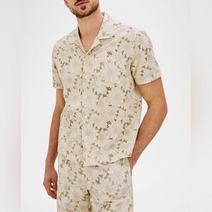 Rails Men's Tyler Cotton Floral Camp Shirt